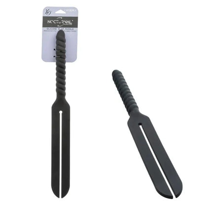 Nocturnal Collection Silicone Slap Paddle Black