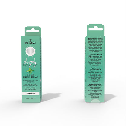 Deeply Love You Throat Relaxing Spray - Spearmint - 1 Fl. Oz.