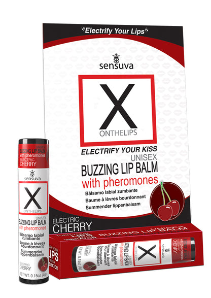 X on the Lips With Pheromones Cherry