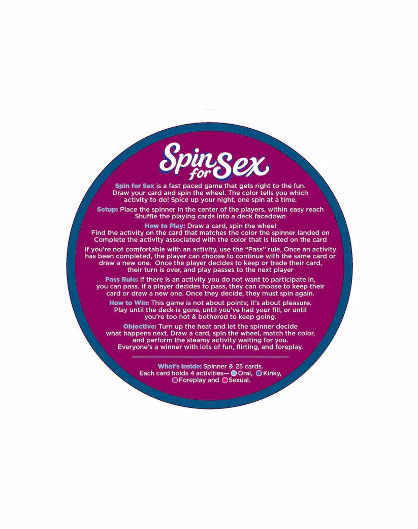 Spin for Sex Game