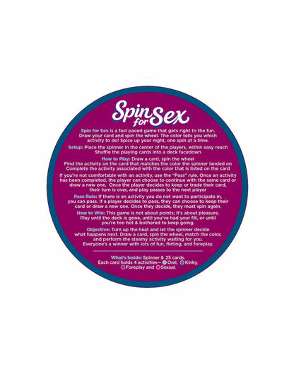 Spin for Sex Game