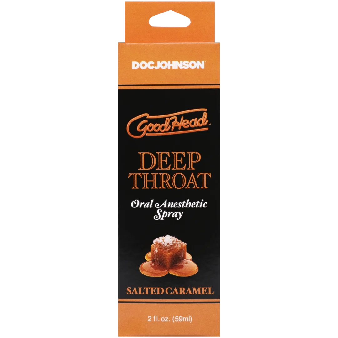 Goodhead - Deep Throat Spray - Salted Caramel - 2 Fl. Oz.