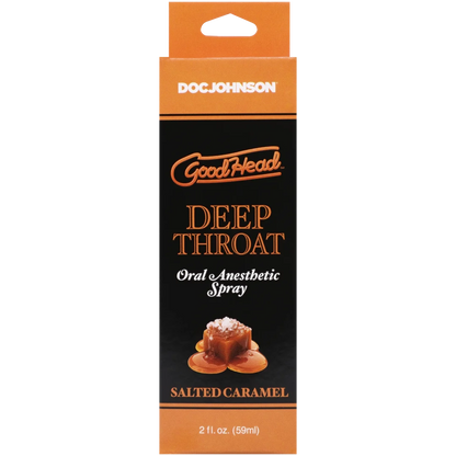 Goodhead - Deep Throat Spray - Salted Caramel - 2 Fl. Oz.