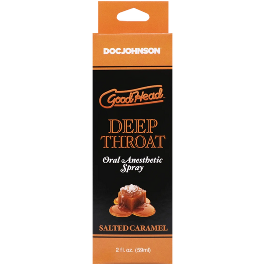 Goodhead - Deep Throat Spray - Salted Caramel - 2 Fl. Oz.