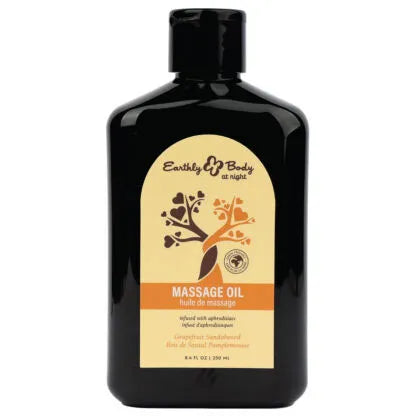 Hemp Seed at Night Massage Oil Aphrodisiac Collection Grapefruit Sandalwood 8.4oz 250ml