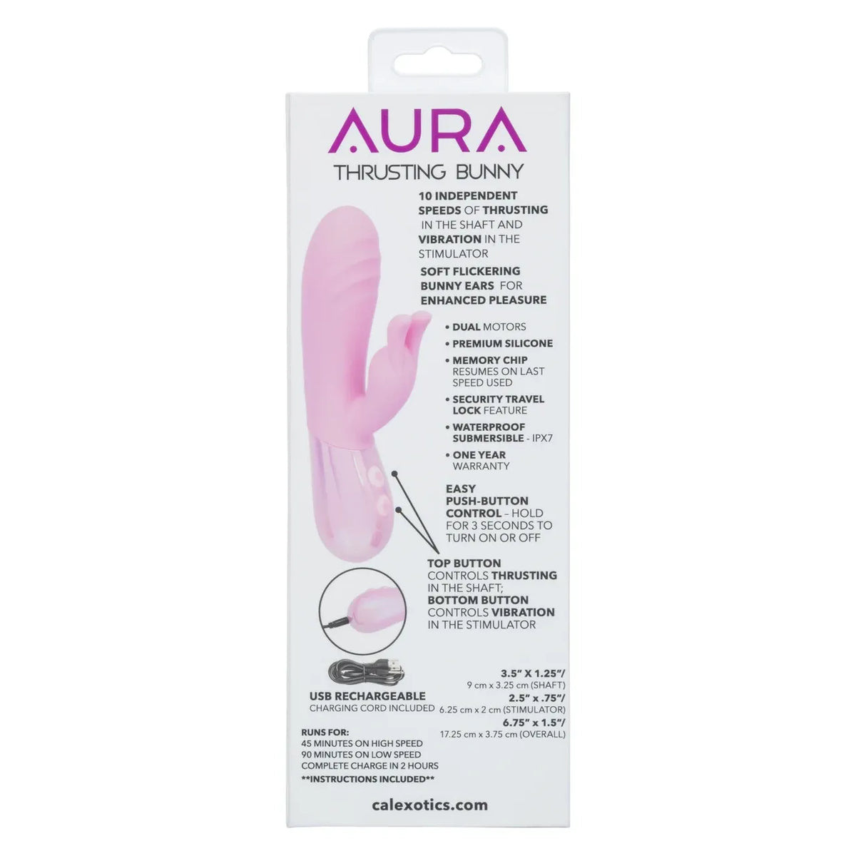 Aura Thrusting Bunny Pink