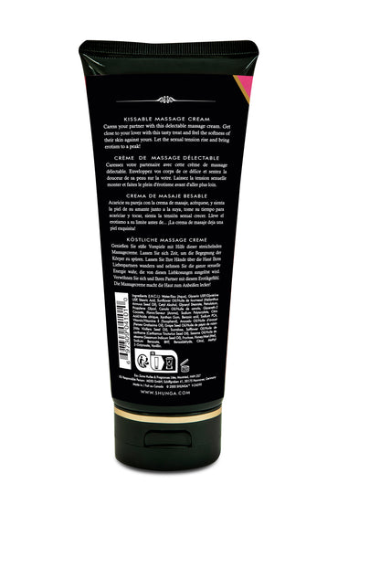 Kissable Massage Cream - Raspberry Feeling - 7 Fl. Oz. / 200 ml