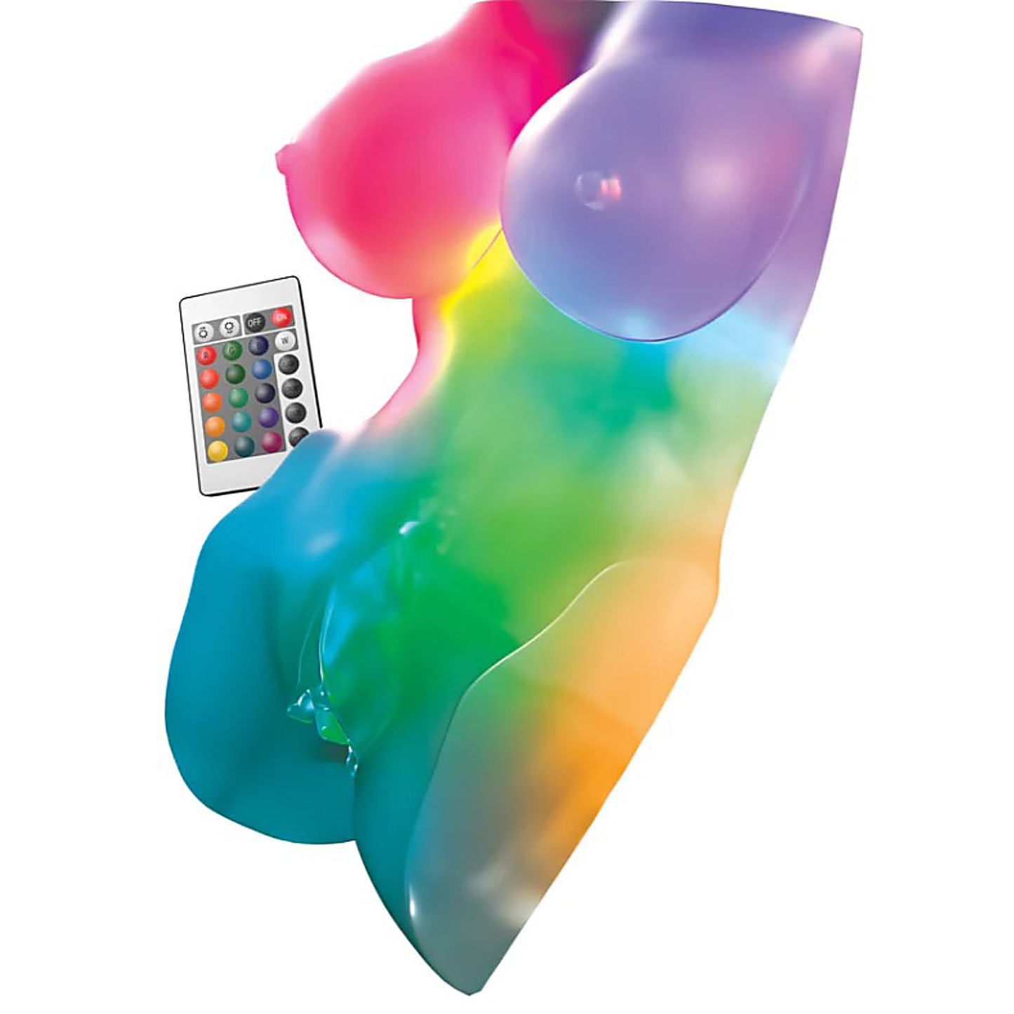 Pdx Elite After Dark Series Go-Go Bator Led Mega Masturbator - Frosted