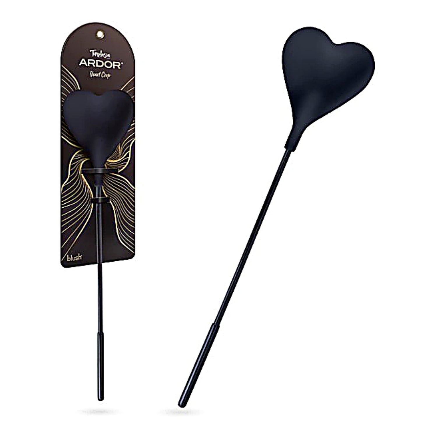 Temptasia Ardor - Heart Crop - Black