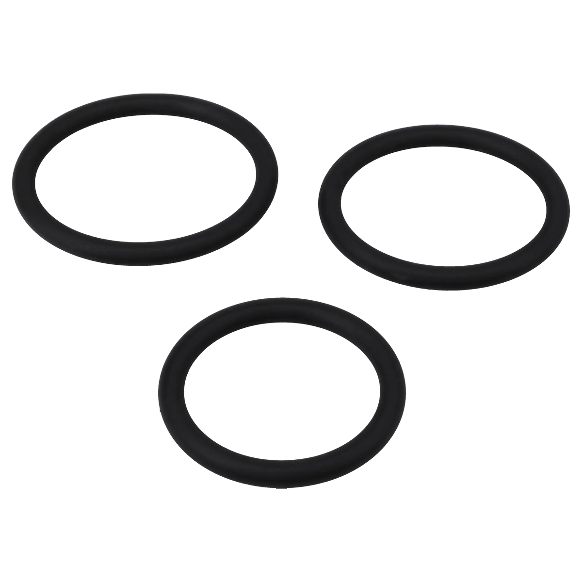 Titanmen - Slim C-Ring - 3 Piece Silicone Set Black