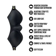Temptasia Ardor- Blindfold - Black