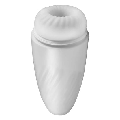 Magic Vibrating and Talking Masturbator - White