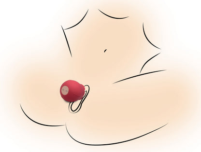 Inmi - Bloomgasm Wild Rose Silicone Suction Stimulator - Red