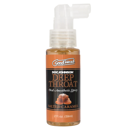 Goodhead - Deep Throat Spray - Salted Caramel - 2 Fl. Oz.