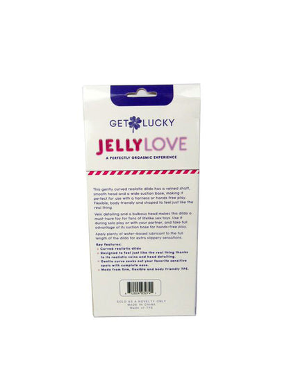 Jelly Love 7" Dildo - Purple