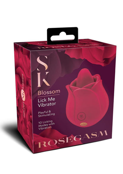 Secret Kisses Rosegasm Rose Blossom Licker - Red