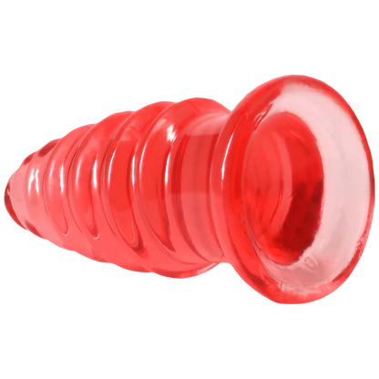 Crystal Jellies - Anal Twist - 5 Inch Pink