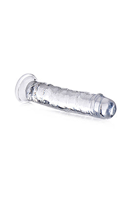 Jock C - Thru 7 Inch Clear Tpe Dildo