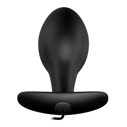 Pretty Love Vibrating Bulb Shaped Butt Plug Black