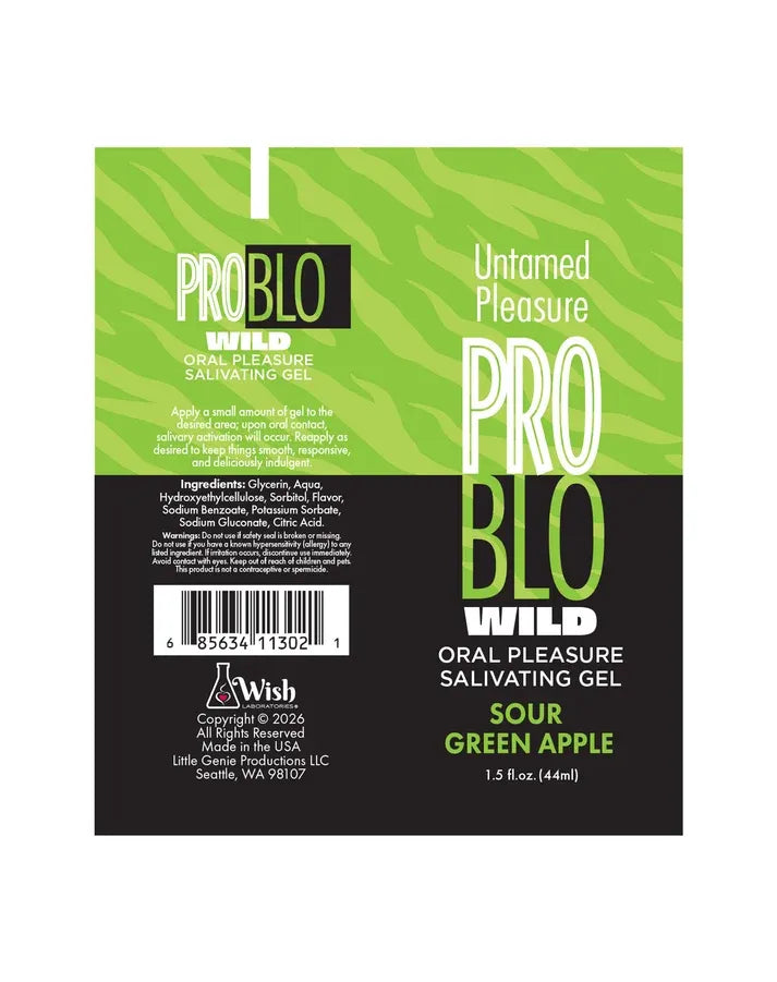 Problo Wild, Oral Pleasure Salivating Gel, Sour Watermelon 1.5oz