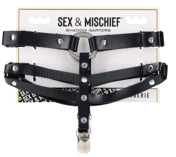 Shadow Garters - Black
