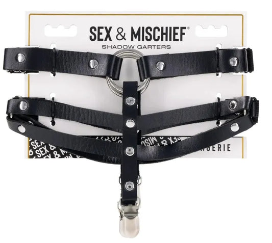 Shadow Garters - Black