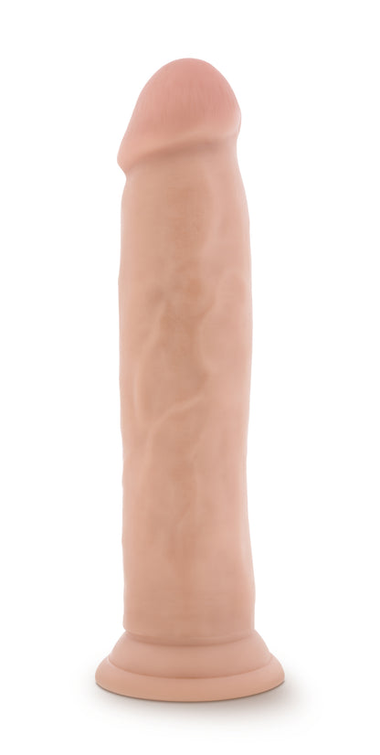 Dr. Skin Silicone - Dr. Henry - 9 Inch Dildo With  Suction Cup - Vanilla