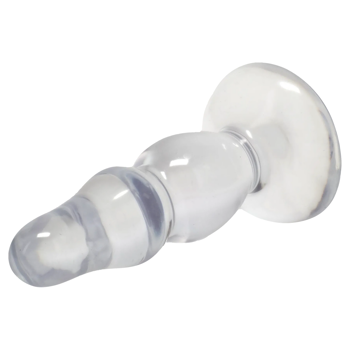 Crystal Jellies - Novice Pop Plug - 4 Inch Clear