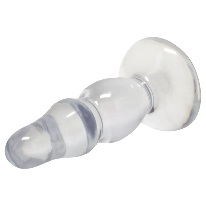 Crystal Jellies - Novice Pop Plug - 4 Inch Clear